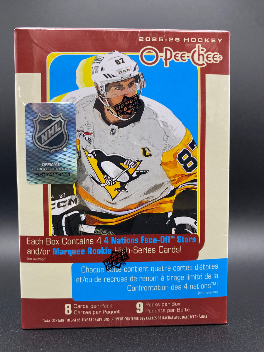 2025-26 Upper Deck O-Pee-Chee Hockey Blaster Box