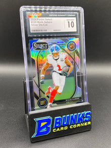 2024 Malik Nabers Silver Die-Cut Rc CGC 10