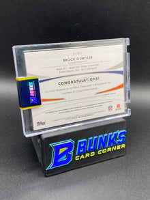Brock Osweiler Topps Prime Patches 199/250 Auto