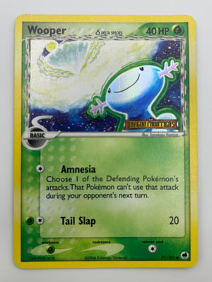 Wooper Reverse Holo Dragon Frontiers MP