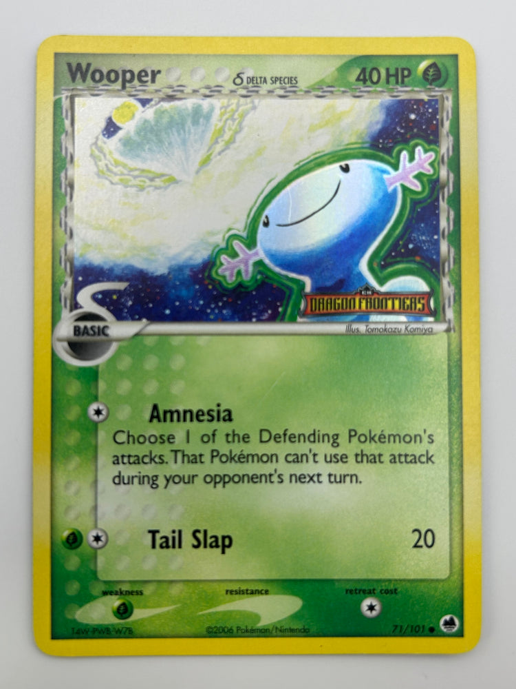 Wooper Reverse Holo Dragon Frontiers MP