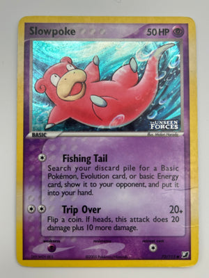 Slowpoke Reverse Holo Unseen Forces HP