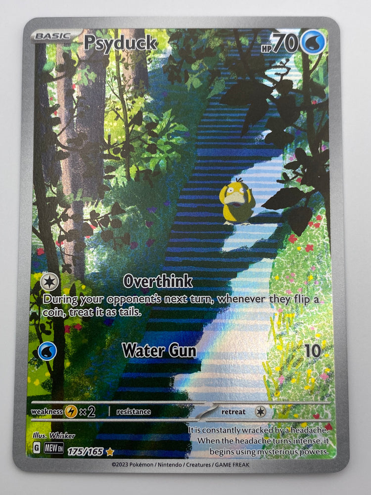 Psyduck Illustration Rare 151 NM
