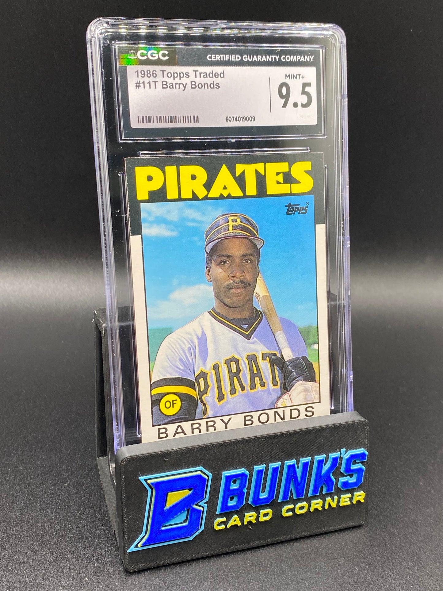 1986 Barry Bonds CGC 9.5