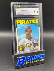 1986 Barry Bonds CGC 9.5