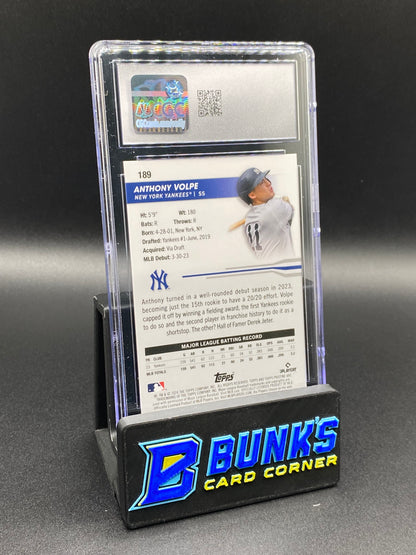 2024 Anthony Volpe Green Ref. CGC 10 64/150