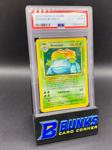 Venusaur Holo PSA 4