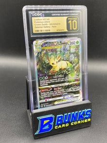 Leafeon Vstar Galarian Gallery Crown Zenith CGC PRISTINE 10