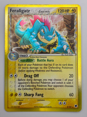 Feraligatr Holo Dragon Frontiers LP-MP