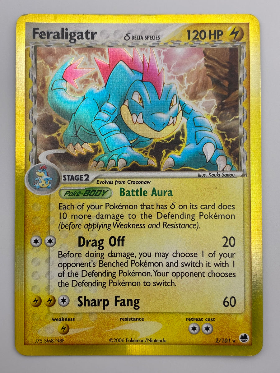 Feraligatr Holo Dragon Frontiers LP-MP