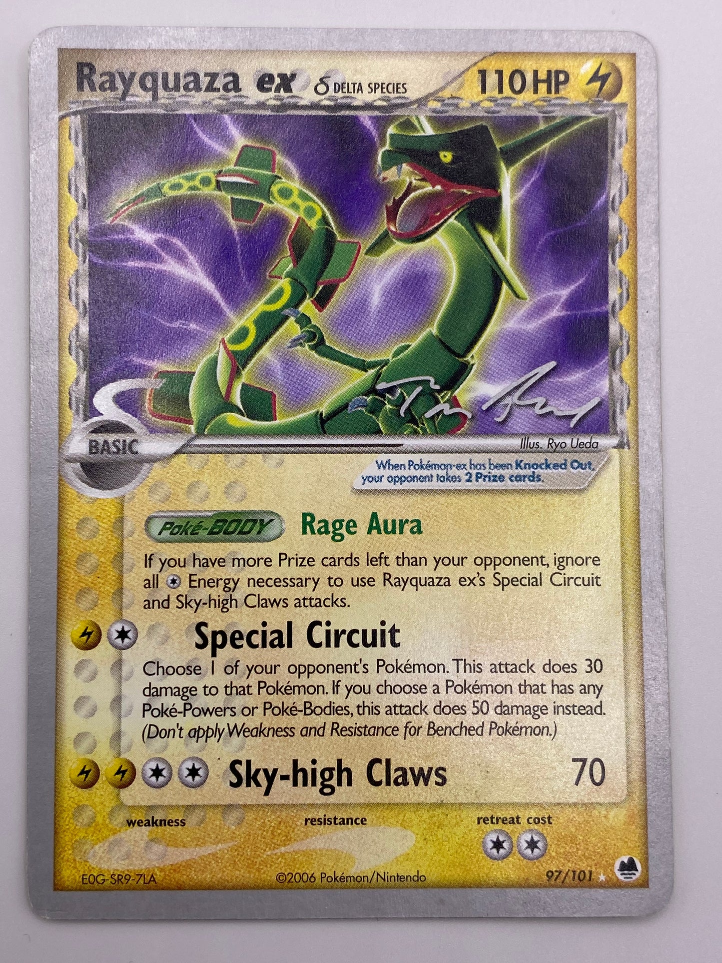 Rayquaza Ex World Championship 2007 DMG