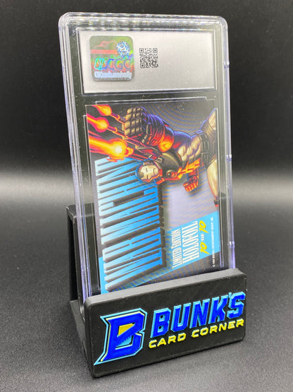 War Machine Bronze Holofoil 10/10 Marvel CGC 7.5