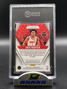 2023-24 Amen Thompson AUTOGRAPHED Rookie Jersey 25/49