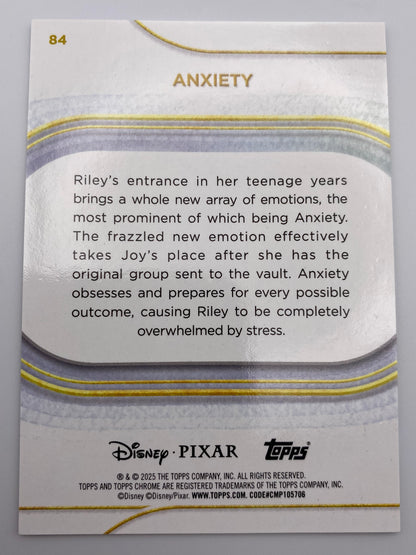 Topps Chrome Anxiety 40/99