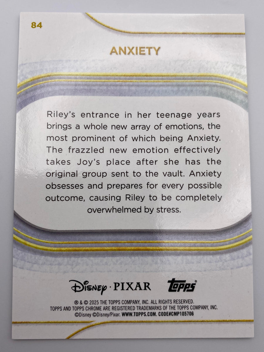 Topps Chrome Anxiety 40/99
