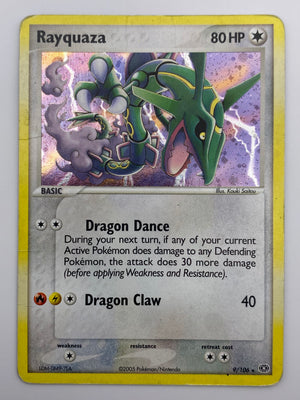 Rayquaza Holo Emerald HP