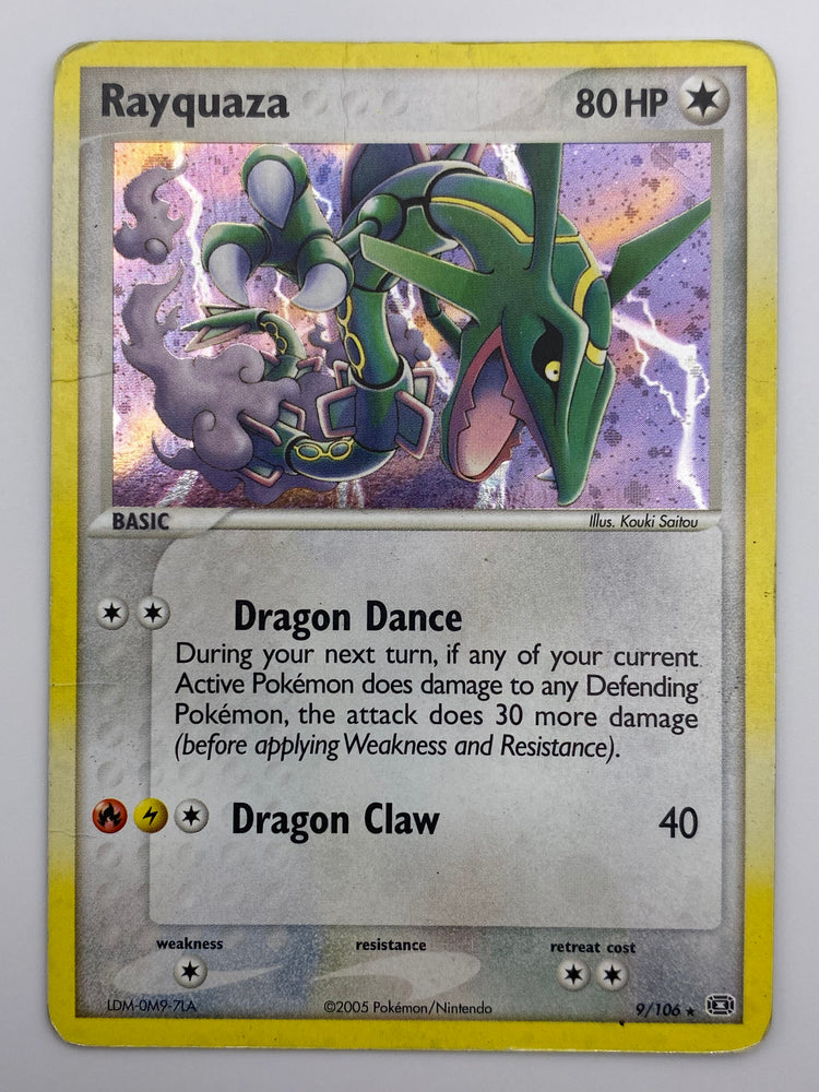 Rayquaza Holo Emerald HP