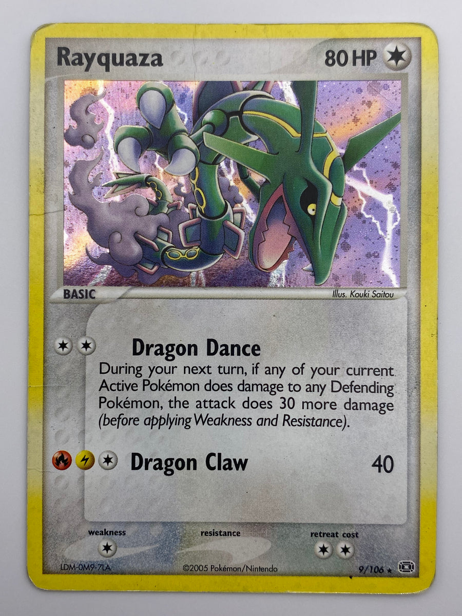 Rayquaza Holo Emerald HP