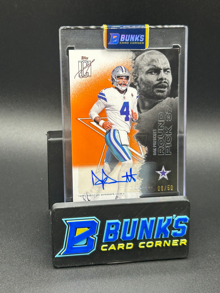 2025 Dak Prescott Topps Signature Class Auto 8/50