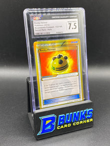 Rocky Helmet Secret Rare Holo CGC 7.5