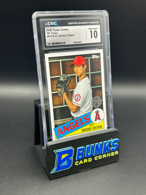 2020 Shohei Ohtani Topps Update '85 Topps CGC 10