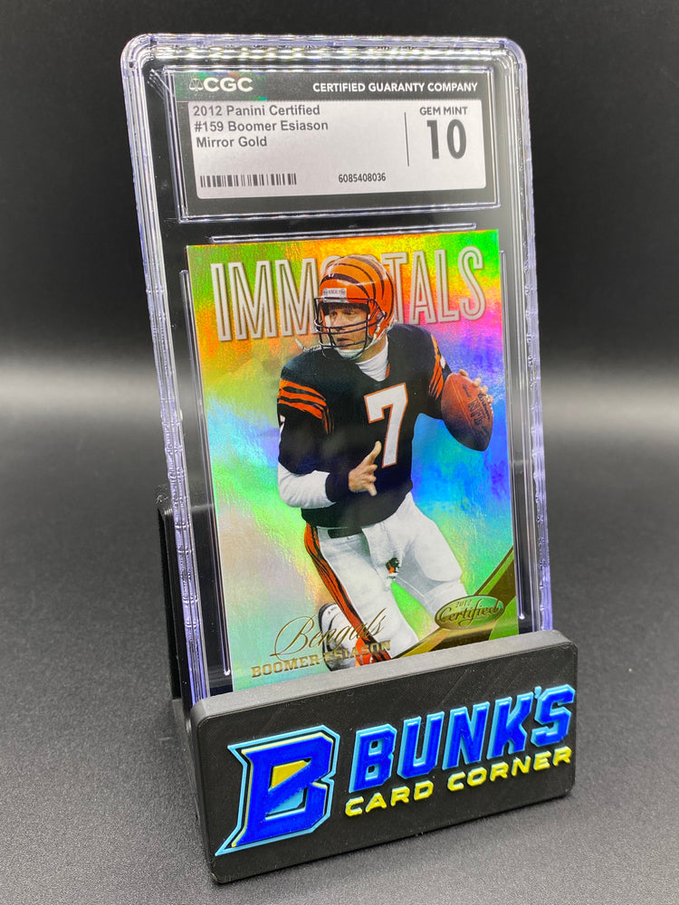 2012 Boomer Esiason Mirror Gold 10/25 CGC 10