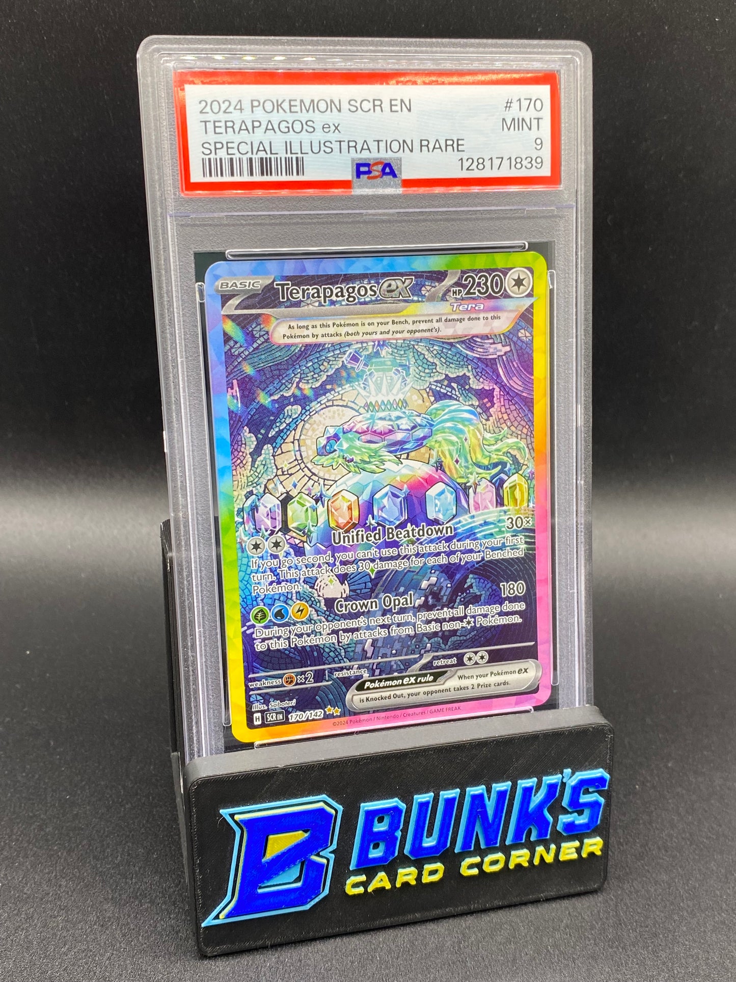 Terapagos ex SIR Stellar Crown PSA 9