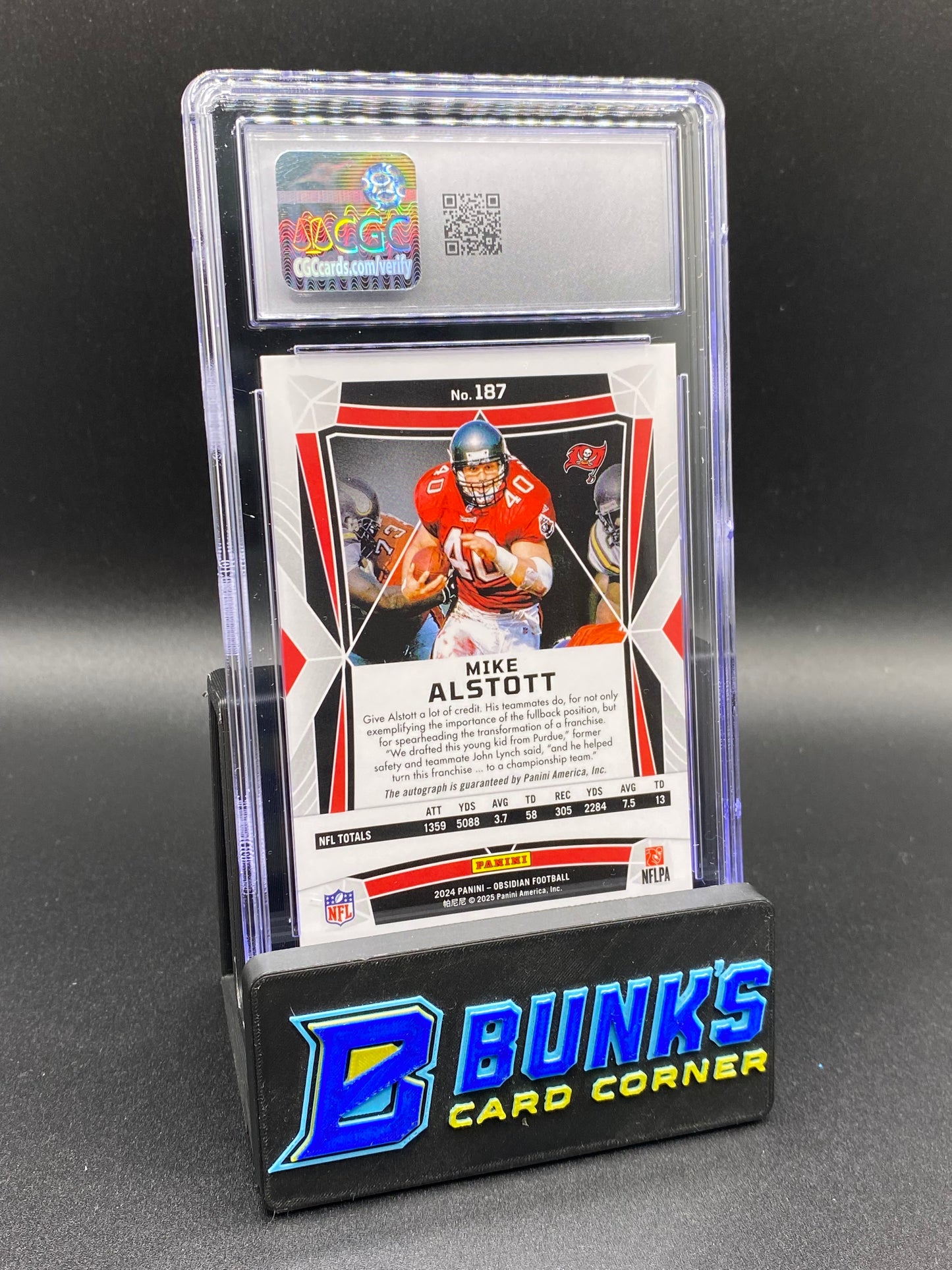 2024 Mike Alstott International Sig. CGC 9.5/10