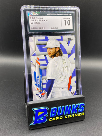 2020 Bo Bichette Variation CGC 10 Rc SP