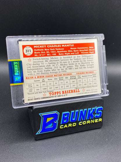 1996 Mickey Mantle Commemorative Set '52 HOF SP