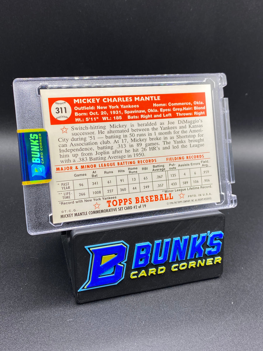 1996 Mickey Mantle Commemorative Set '52 HOF SP
