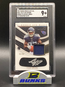 2023 Tyjae Spears AUTOGRAPHED Rookie 35/99 (Box B7)