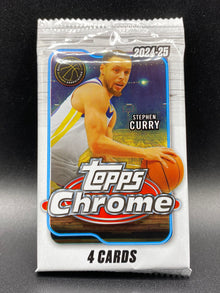 2024-25 Topps Chrome Basketball Pack