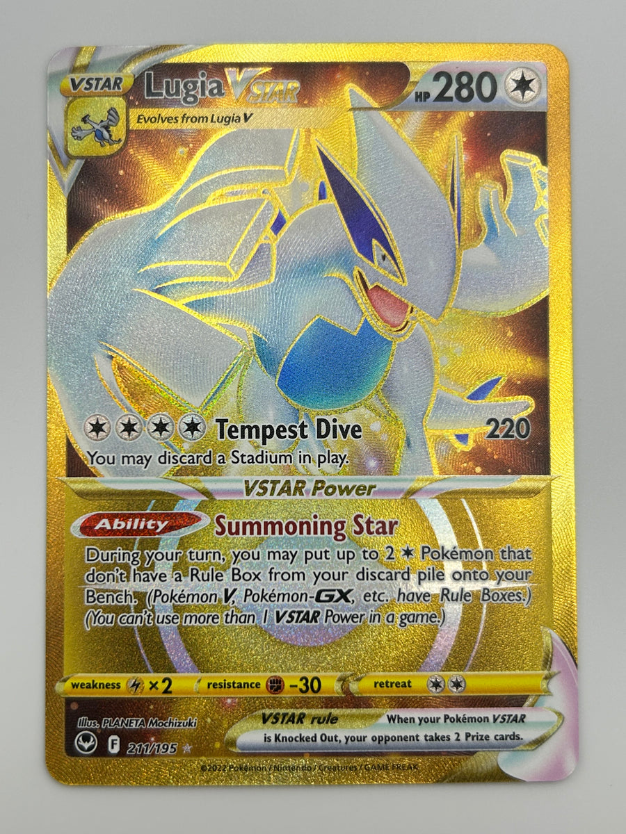 Lugia Vstar Hyper Rare Silver Tempest NM
