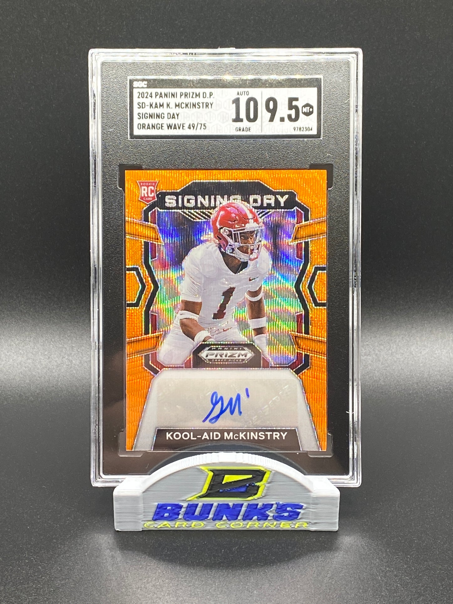 2024 Kool-Aid McKinstry AUTOGRAPHED Rookie Card (Box A3)