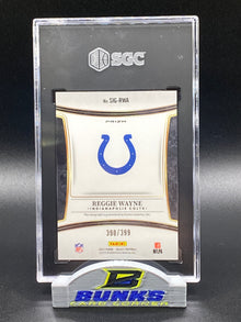 2023 Reggie Wayne AUTOGRAPHED SGC 10|10 (Box B7)