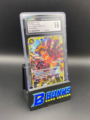 Monkey D. Luffy Secret Rare OP10-118 CGC 10