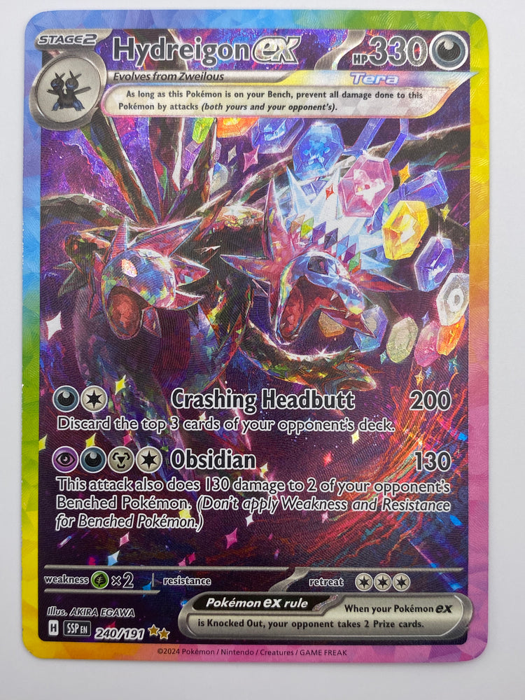 Hydreigon Ex SIR Surging Sparks NM
