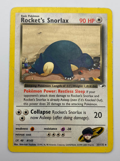 Rocket's Snorlax Gym Heroes HP