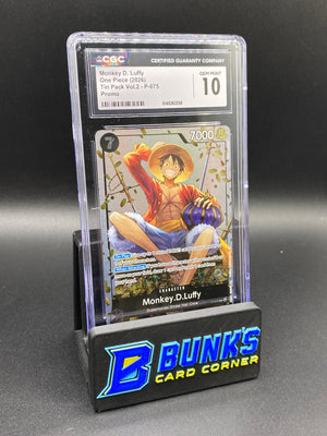 Monkey D. Luffy Promo CGC 10