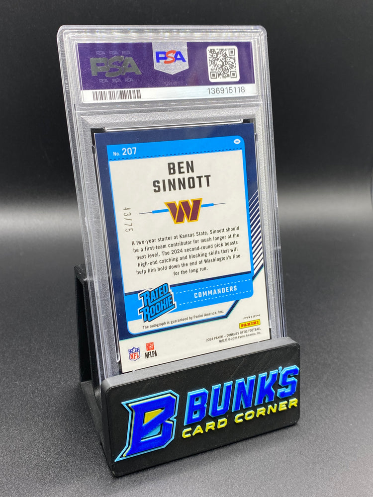 2024 Ben Sinnott Auto PSA 9 43/75