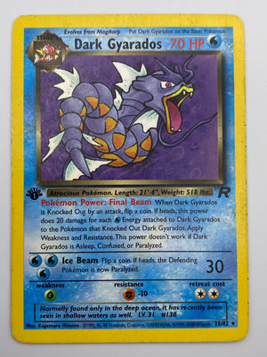 Dark Gyarados 1st Edition Team Rocket HP