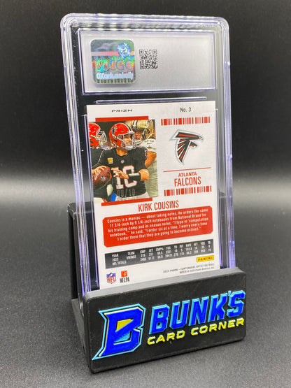 2024 Kirk Cousins Gold CGC 10 9/10
