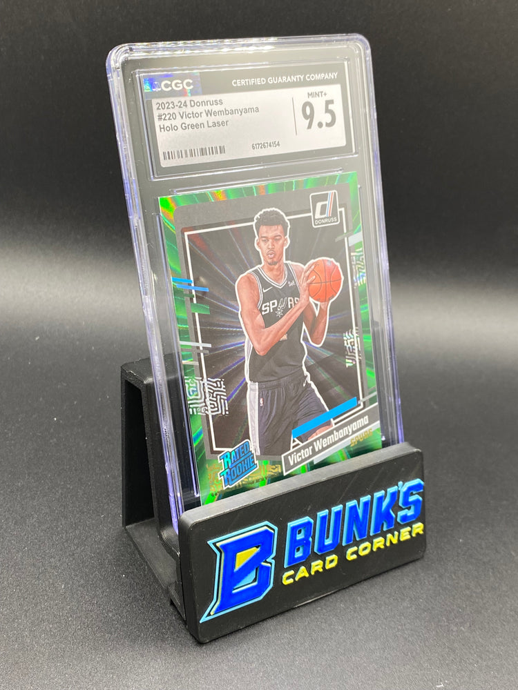 2023-24 Victor Wembanyama Holo Green Laser CGC 9.5 Rc