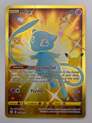 Mew Hyper Rare Celebrations NM