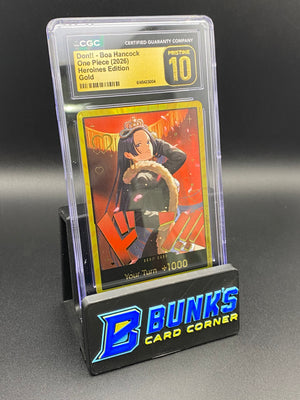 Don!! Boa Hancock Gold Heroines CGC PRISTINE 10