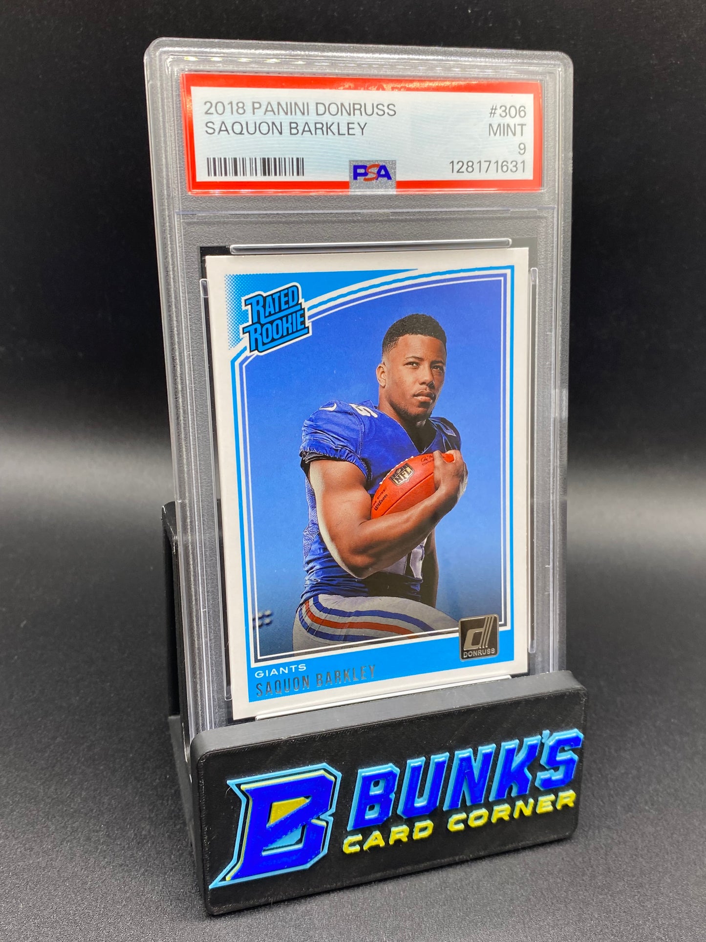 2018 Saquon Barkley PSA 9 RR