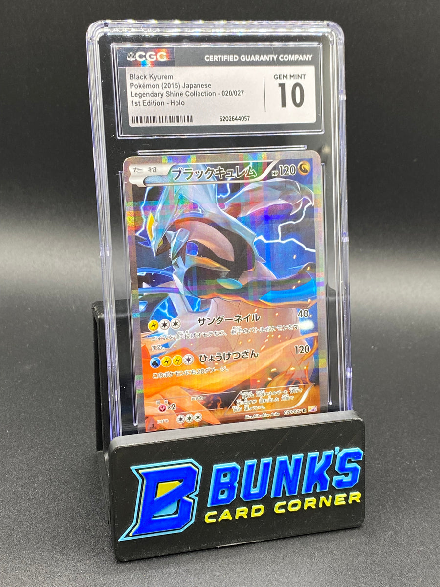Black Kyurem 1st Edition Legendary Shine Collection CGC 10 Japanese