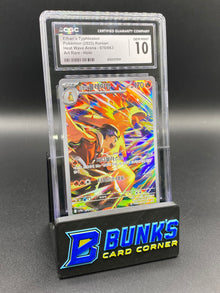 Ethan's Typhlosion Art Rare Heat Wave Arena CGC 10 Korean