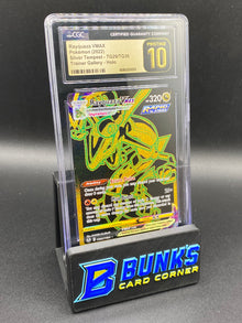 Rayquaza Vmax Trainer Gallery Silver Tempest CGC PRISTINE 10